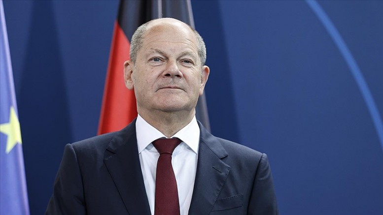 Almanya Başbakanı Scholz, Baltık Denizi'nde yapılan çok uluslu tatbikatı izledi