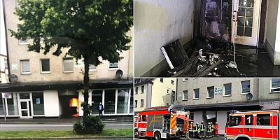 Almanya'da camiye çirkin saldırı!