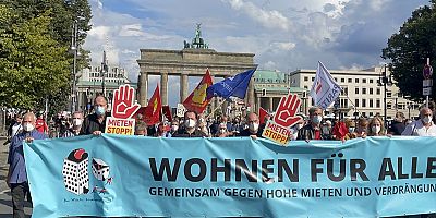 Almanya’da halk isyan etti: Kira artışlarını durdurun!