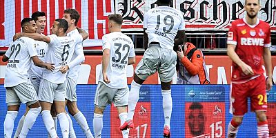 Bayern Münih deplasmanda Köln’ü 4-1 yenerek liderliğini sürdürdü