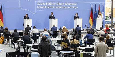 Berlin'deki İkinci Libya Konferansı'nda ülkedeki istikrar ve güvenlik konuları görüşüldü