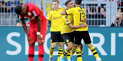 Borussia Dortmund Bayer Leverkusen'i rahat geçti