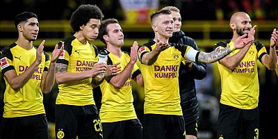 Borussia Dortmund ilk yarıyı galibiyetle tamamladı