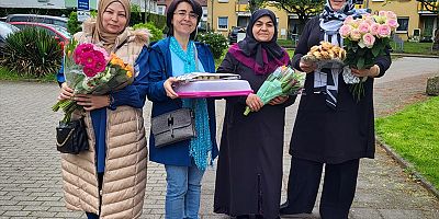 DİTİB'li kadınlar, huzurevine bayram ziyareti yaptı