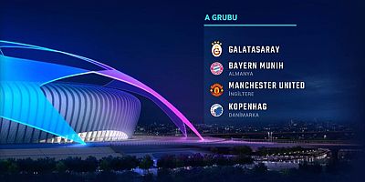 Galatasaray, Şampiyonlar Ligi'nde güçlü rakiplerle karşılaşacak