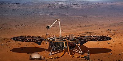 'InSight' Mars'a indi
