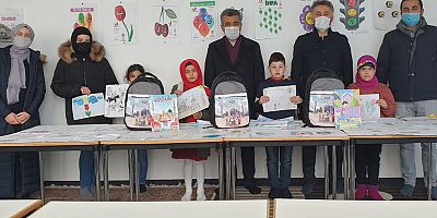 ’İyilik Yolunda Dünya Çocukları’ temalı resim yarışması ödül töreni yapıldı