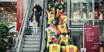 Lufthansa'nın yolcu alanındaki yer hizmetleri personeli 2 günlük greve gidecek