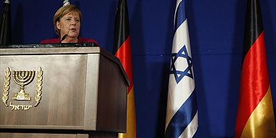 Merkel veda ziyareti için İsrail'de