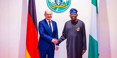 Nijerya Devlet Başkanı Tinubu, Almanya Başbakanı Scholz ile görüştü