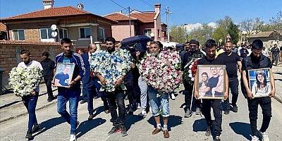 Solingen faciasında ölen 4 Türk, Bulgaristan'da son yolculuğuna uğurlandı