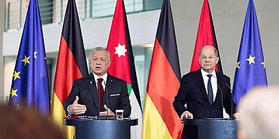 Ürdün Kralı 2. Abdullah, Almanya Başbakanı Scholz ile Gazze'yi görüştü