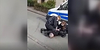 Almanya'da Türk iş adamı Emre Tümsek polis şiddetine maruz kaldı