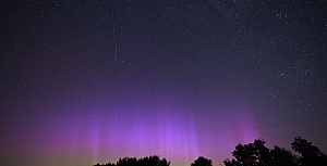 Almanya'da Perseid meteor yağmuru ve kuzey ışıkları büyüledi