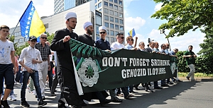 Almanya'da Srebrenitsa için 