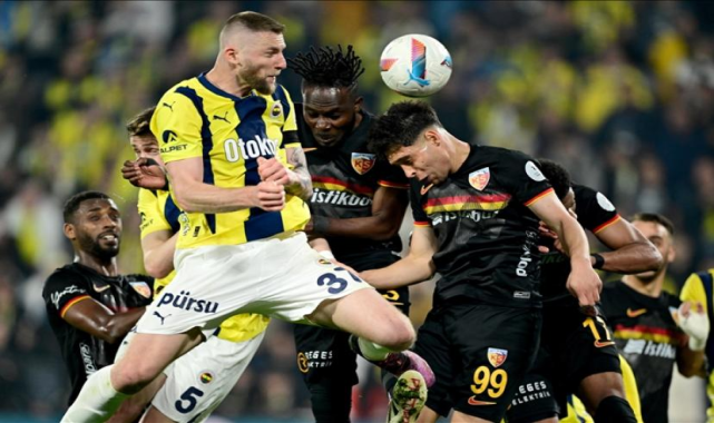 Fenerbahçe ile Kayserispor, Ligde 49. Randevuda Karşılaşacak