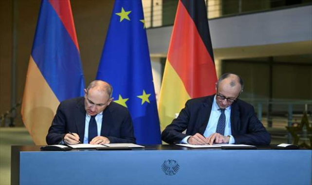 Merz ve Paşinyan Berlin’de Bir Araya Geldi