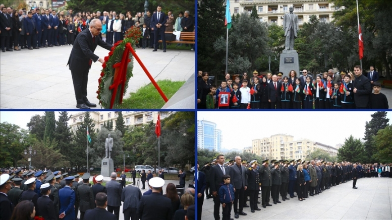 Büyük Önder Atatürk, Dünyada Törenlerle Anılıyor