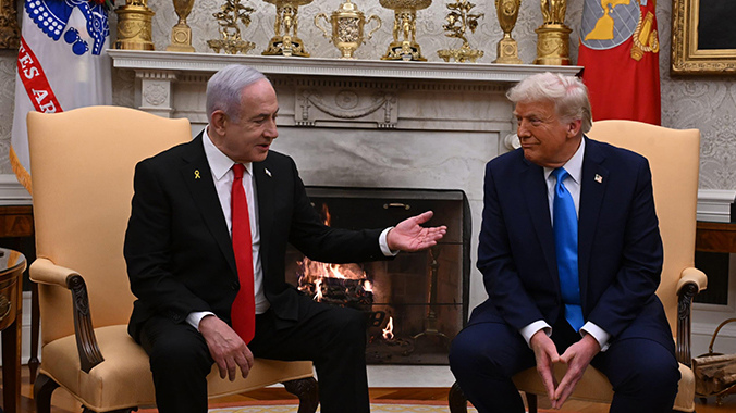“İsrail Basını: Netanyahu, Oval Ofis’te Soğuk Duş Aldı”