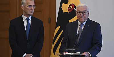 Almanya Cumhurbaşkanı Steinmeier, Stoltenberg'i 