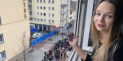 Almanya'da ırkçı terör saldırısının görgü tanıkları hala olayın etkisinde