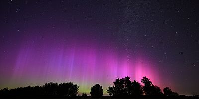 Almanya'da Perseid meteor ya?muru ve kuzey ???klar? byledi