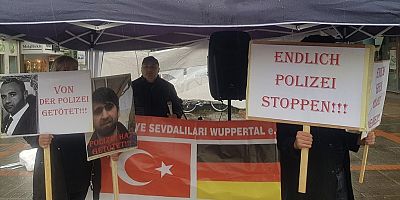  Almanya'daki polis şiddeti Bochum'da protesto edildi
