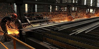 Almanya'nın ham çelik üretimi martta 3,8 milyon tona yükseldi