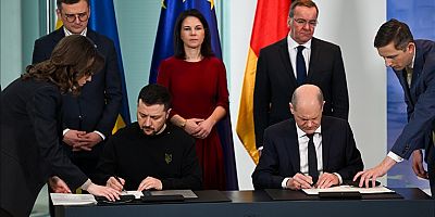 Almanya ve Ukrayna güvenlik alanında işbirliği anlaşması imzaladı