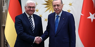 Cumhurbaşkanı Erdoğan, Almanya Cumhurbaşkanı Steinmeier ile Görüştü