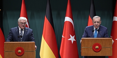 Cumhurbaşkanı Erdoğan ve Almanya Cumhurbaşkanı Steinmeier Ortak Basın Toplantısında Suriye, Gazze ve Deprem Yardımları Üzerine Konuştu