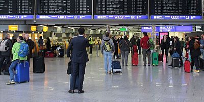 Frankfurt Havalimanı’nın yolcu sayısı yüzde 45,7 azaldı