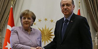 Merkel, Erdoğan ile görüştü
