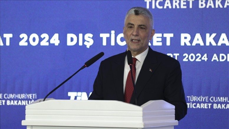 Ticaret Bakanı Ömer Bolat, şubat ayı dış ticaret verilerini açıkladı: